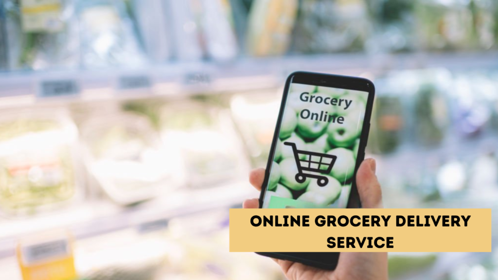 Online grocery delivery service