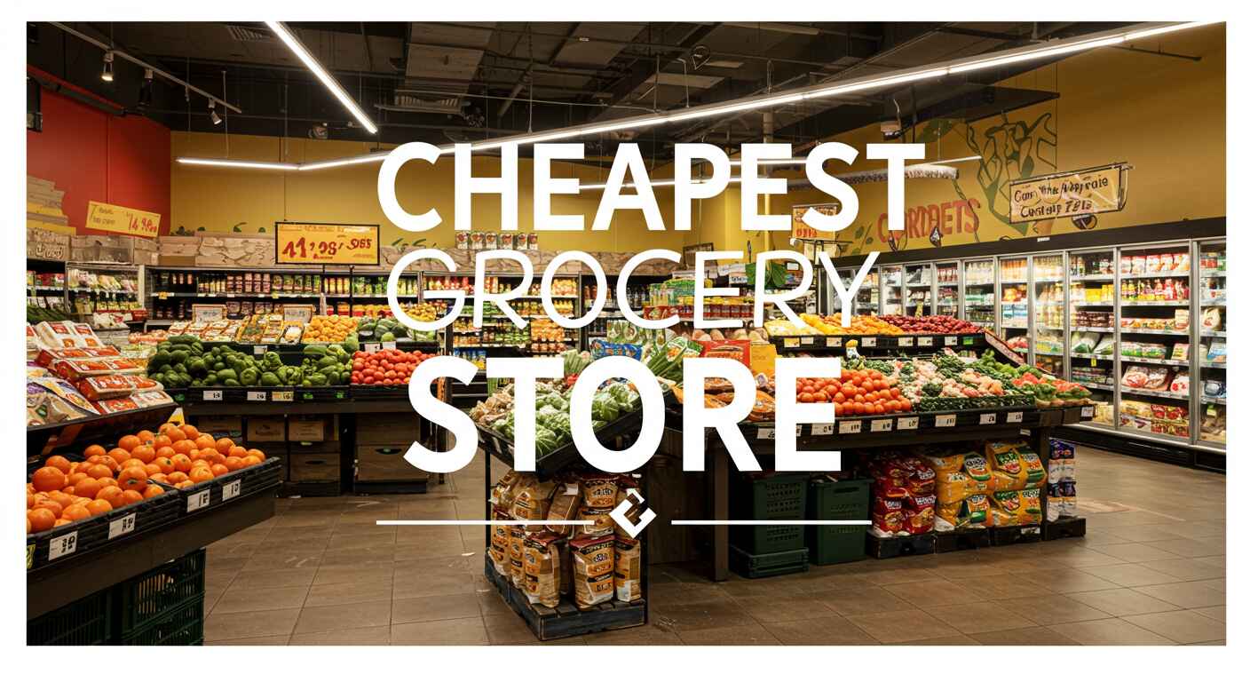 Cheapest Grocery store